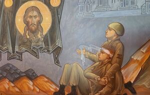 Фреска якобы появилась в храме на Валааме еще в 2023 году