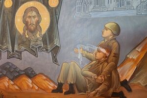 Фреска якобы появилась в храме на Валааме еще в 2023 году