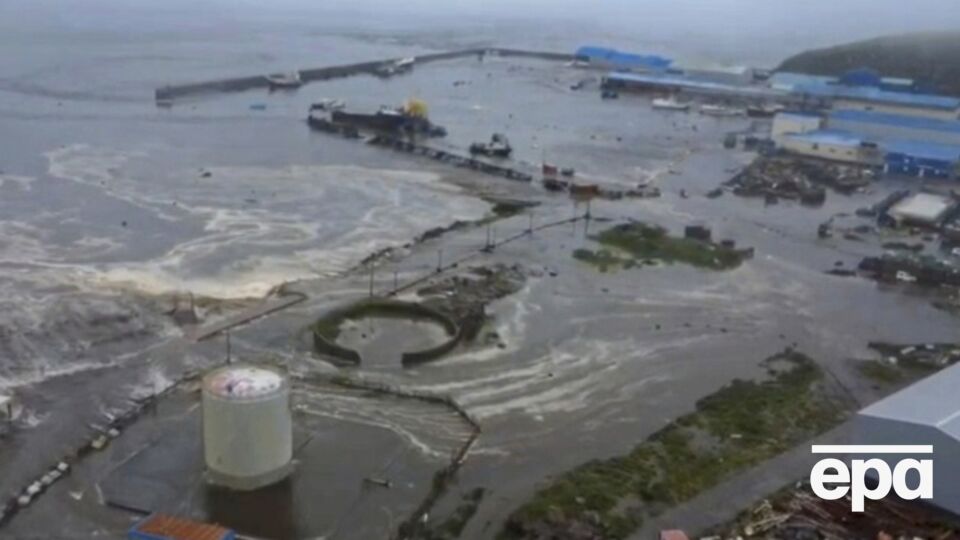 Після землетрусу на Камчатці сталося цунамі