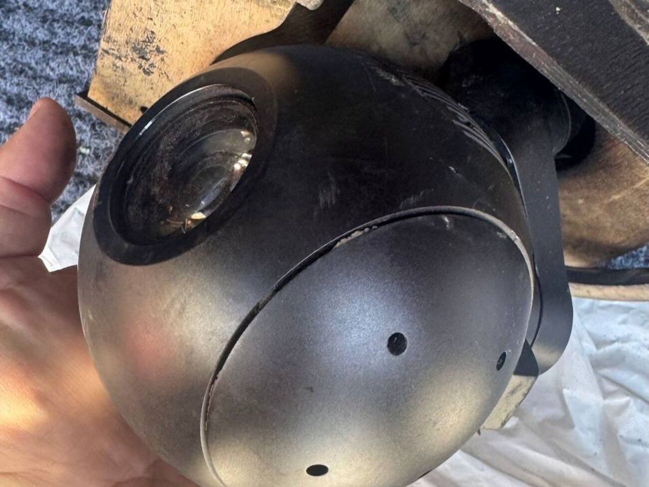 Эксперт показал видео с камеры российского дрона