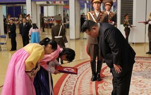 Кім Чен Ин зустрівся із сім'ями загиблих військових, яких він cкерував воювати за РФ