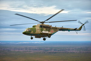 Один российский Ми-8 уничтожен, пишет СМИ