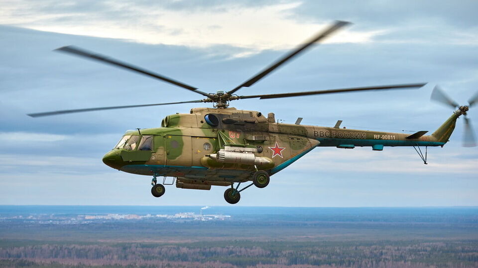 Один российский Ми-8 уничтожен, пишет СМИ