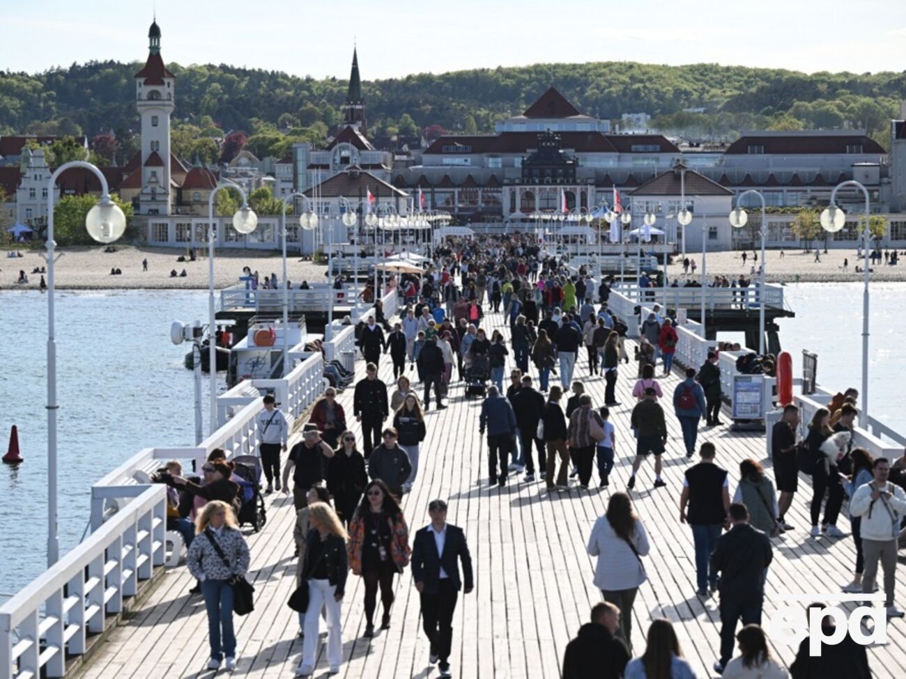 Українця підозрюють, зокрема, у пошкодженні свердловини в місті Сопот (на фото)