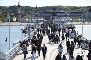 Украинца подозревают, в частности, в повреждении скважины в городе Сопот (на фото)