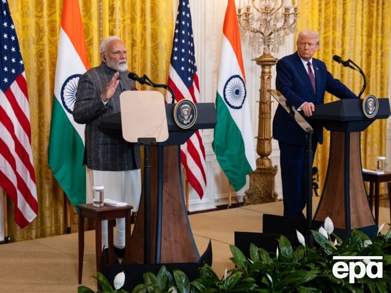 Моди занял жесткую позицию в ответ на таможенные угрозы Трампа, говорится в статье