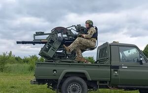 Атаку с воздуха отражали в том числе мобильные огневые группы