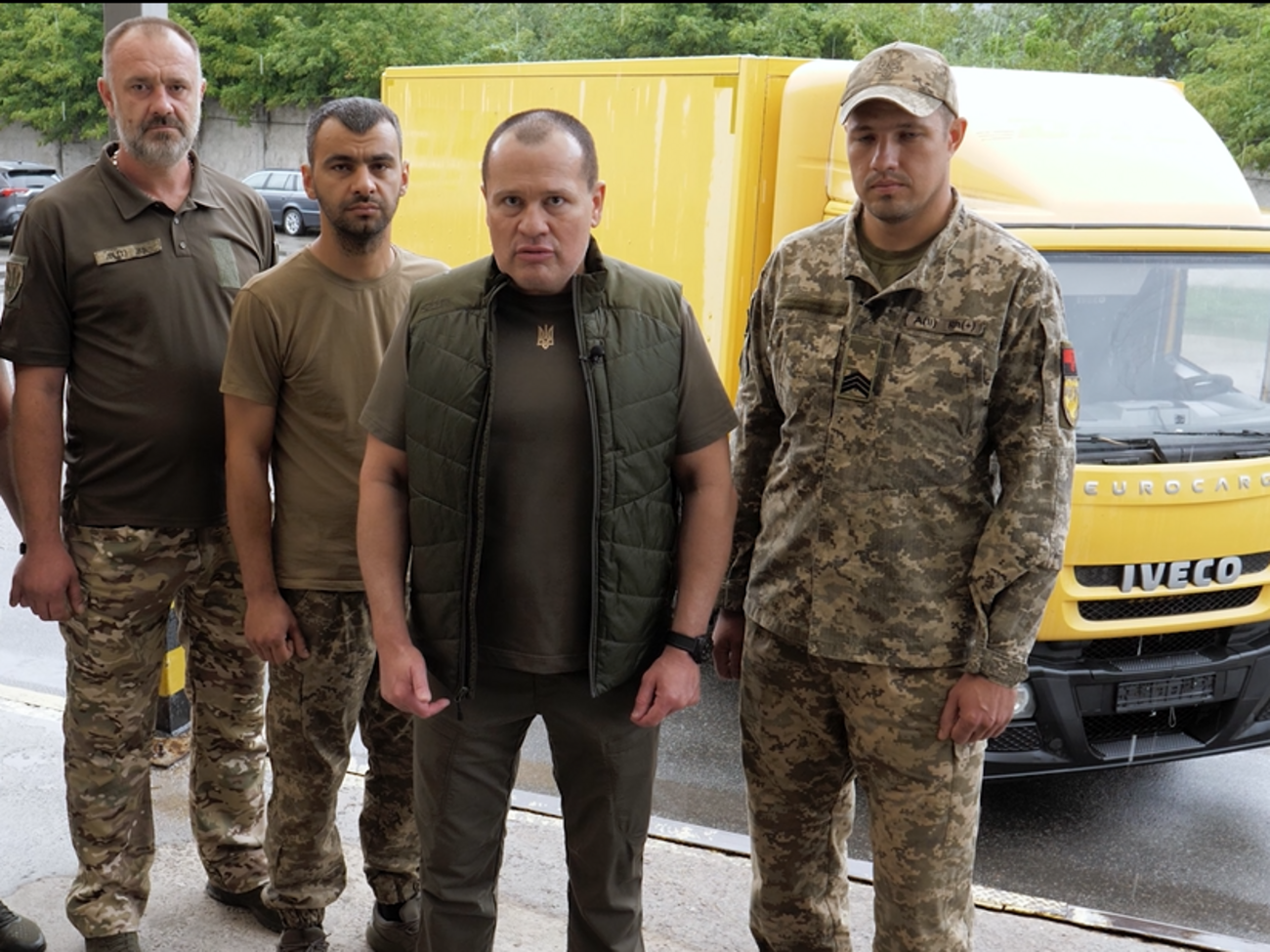 Бойцы 28-й бригады почти три с половиной года находятся на передовой, отметил Палатный