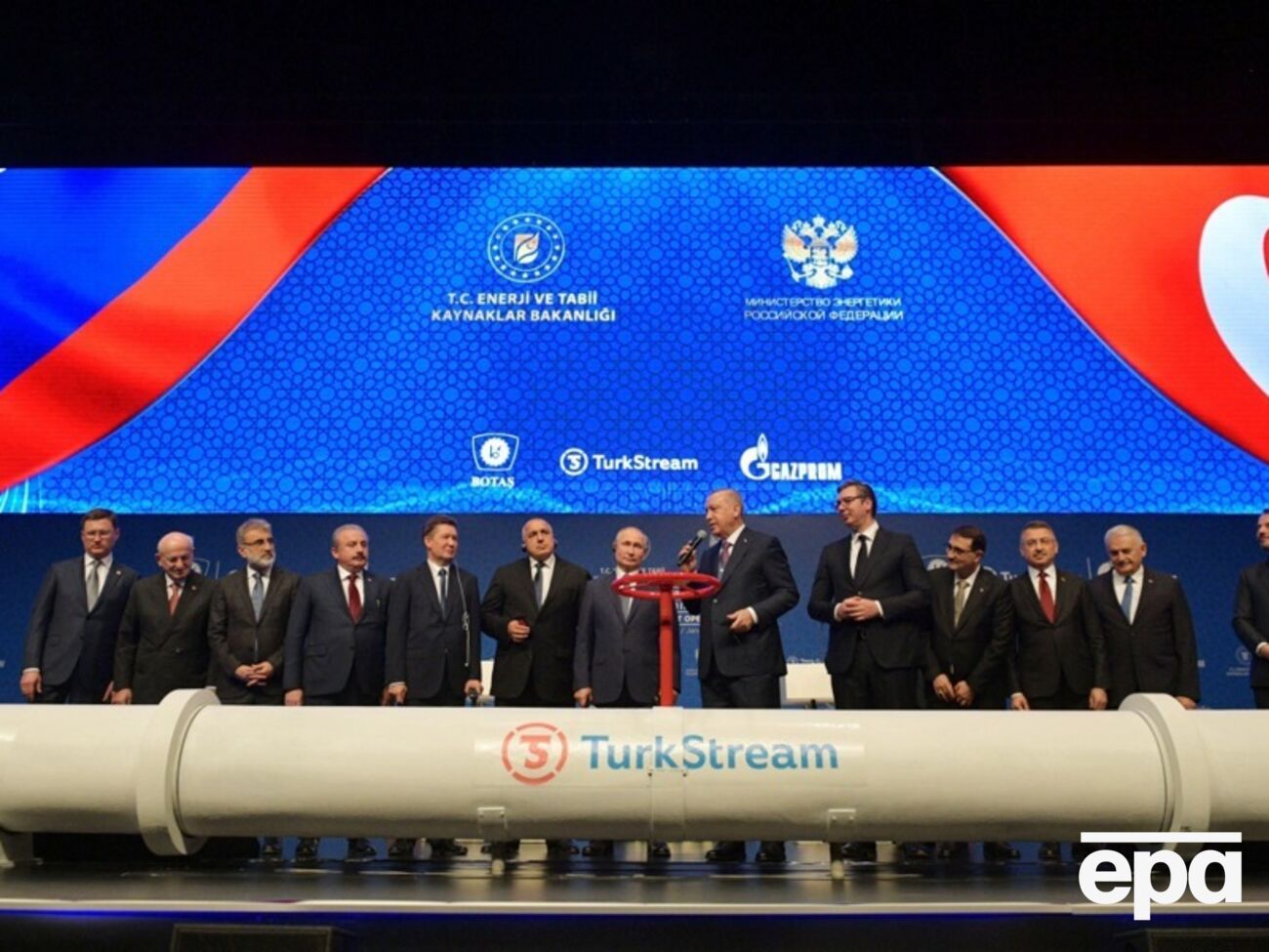 "Турецкий поток" – это единственный сейчас газопровод, который транспортирует российский газ в Европу