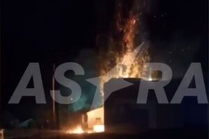 Под ударом снова была железнодорожная станция Тацинская