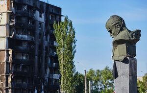 Бородянка пострадала от российской оккупации