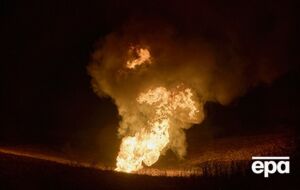 Президент уточнив, що росіяни вдарили по газовій станції в селі Новосільське