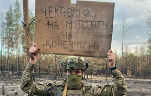 Військові 63-ї ОМБр, які боронять Україну в Донецькій області, заявили, що їх "дуже повеселив" мітинг, під час якого протестувальники вимагали відпустити мобілізованих чоловіків