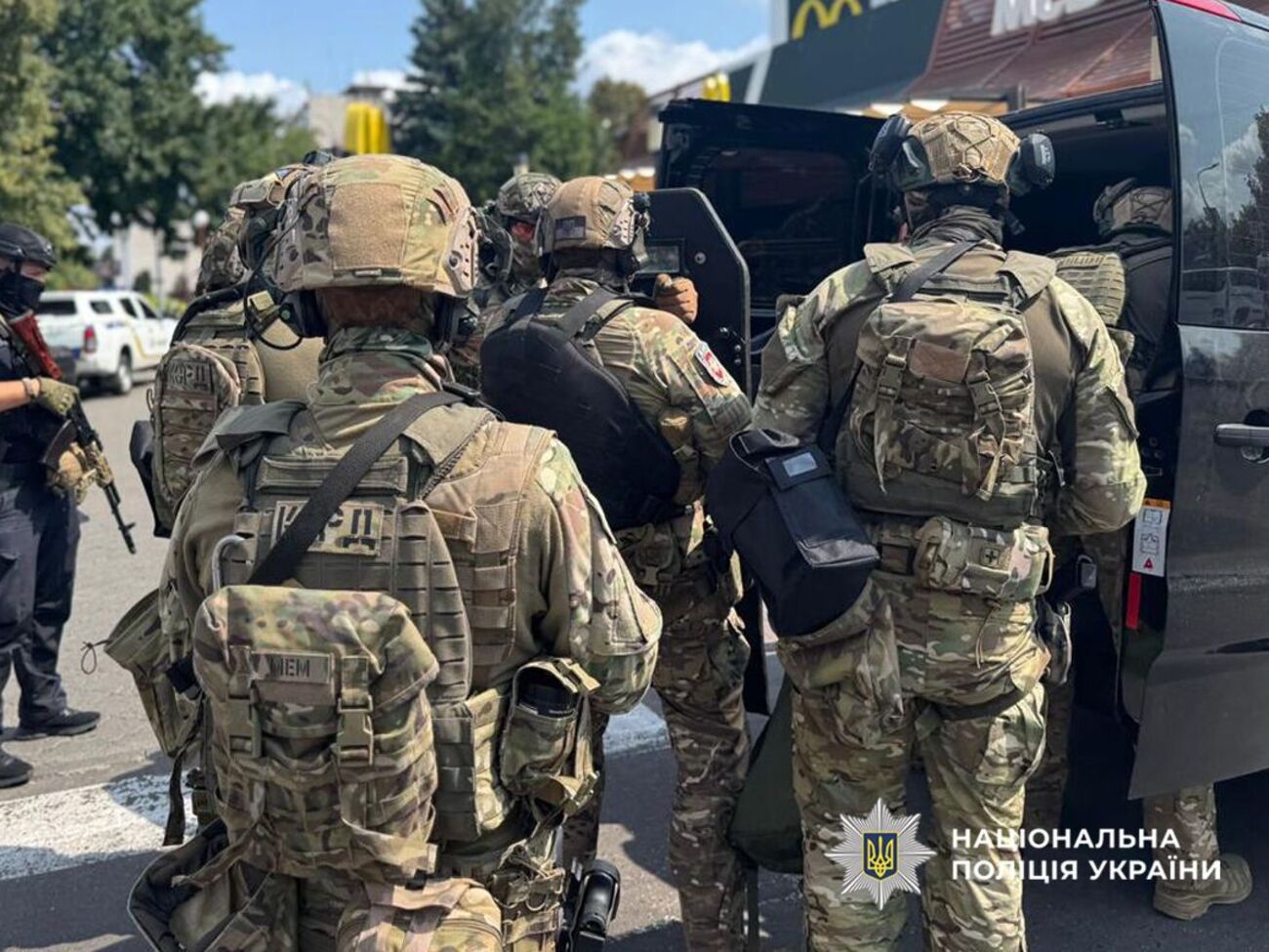 Стрелка в Черкассах задержали силы спецподразделения КОРД