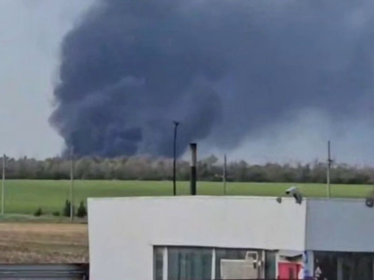 Пожар в Ростовской области еще не потушили