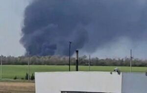 Пожар в Ростовской области еще не потушили