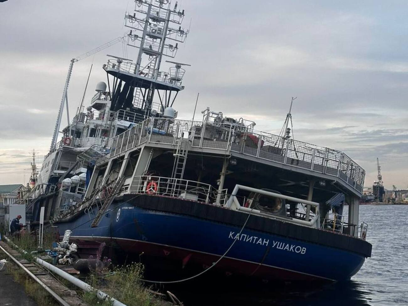 Судно лягло на ґрунт