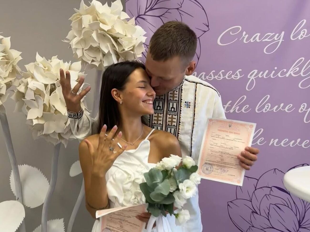 Темляк и Нестеренко поженились в августе 2024 год