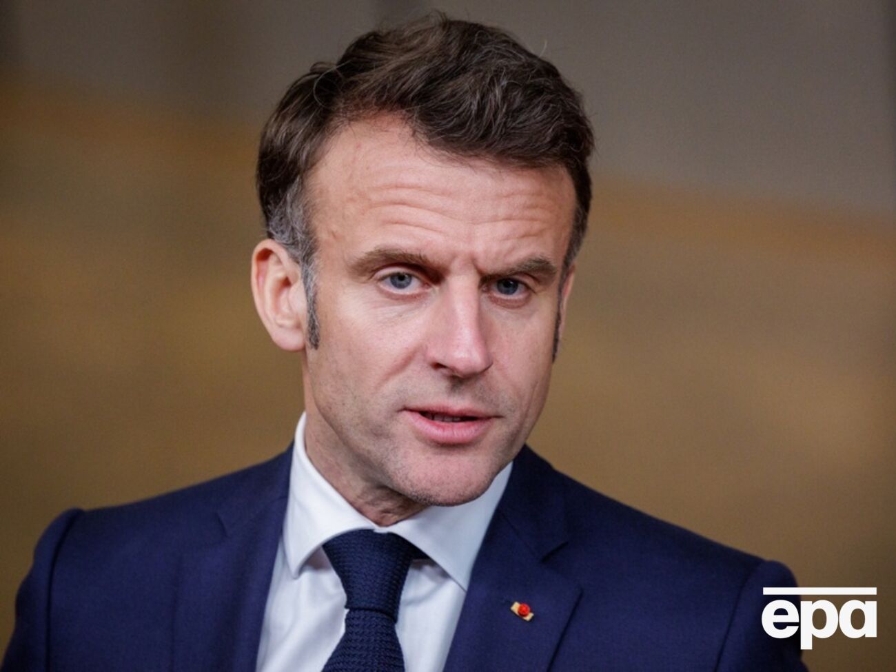 Макрон заявил, что "на карту" поставлена безопасность Европы