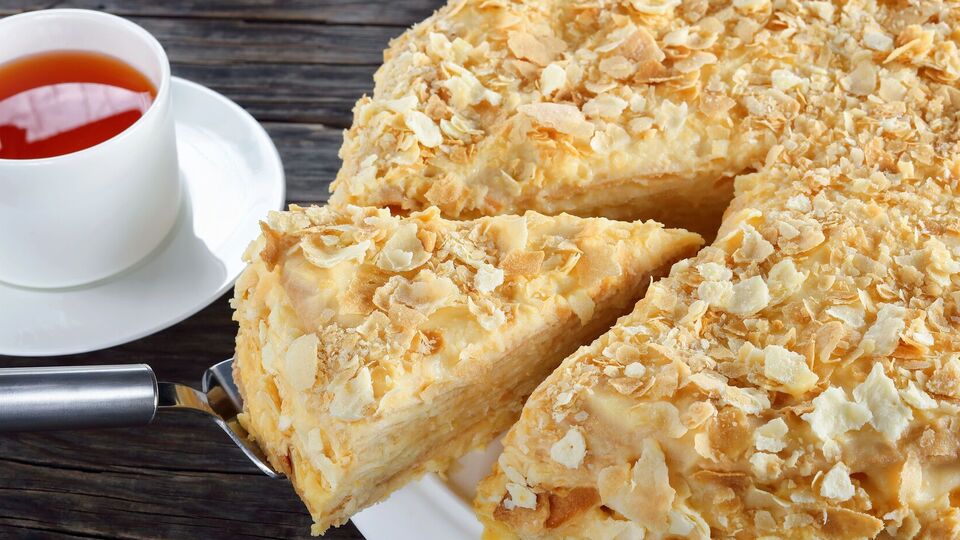 Рецепт непростой, но торт получится очень вкусный