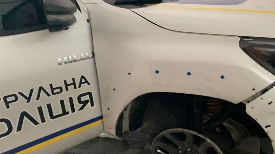 Троє патрульних дістали поранення
