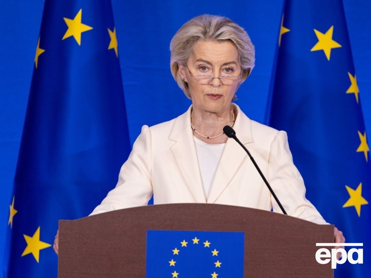 У ЄС підтвердили проблеми із GPS під час приземлення літака фон дер Ляєн