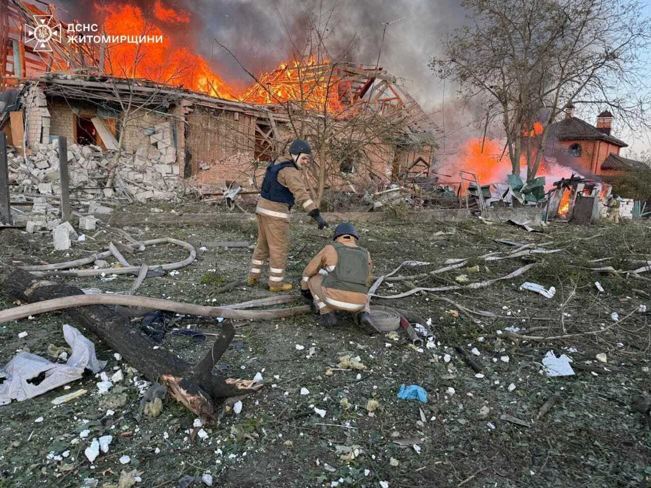 РФ атаковала жилье и предприятия