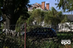 Поврежденный дроном дом расположен в Люблинском воеводстве