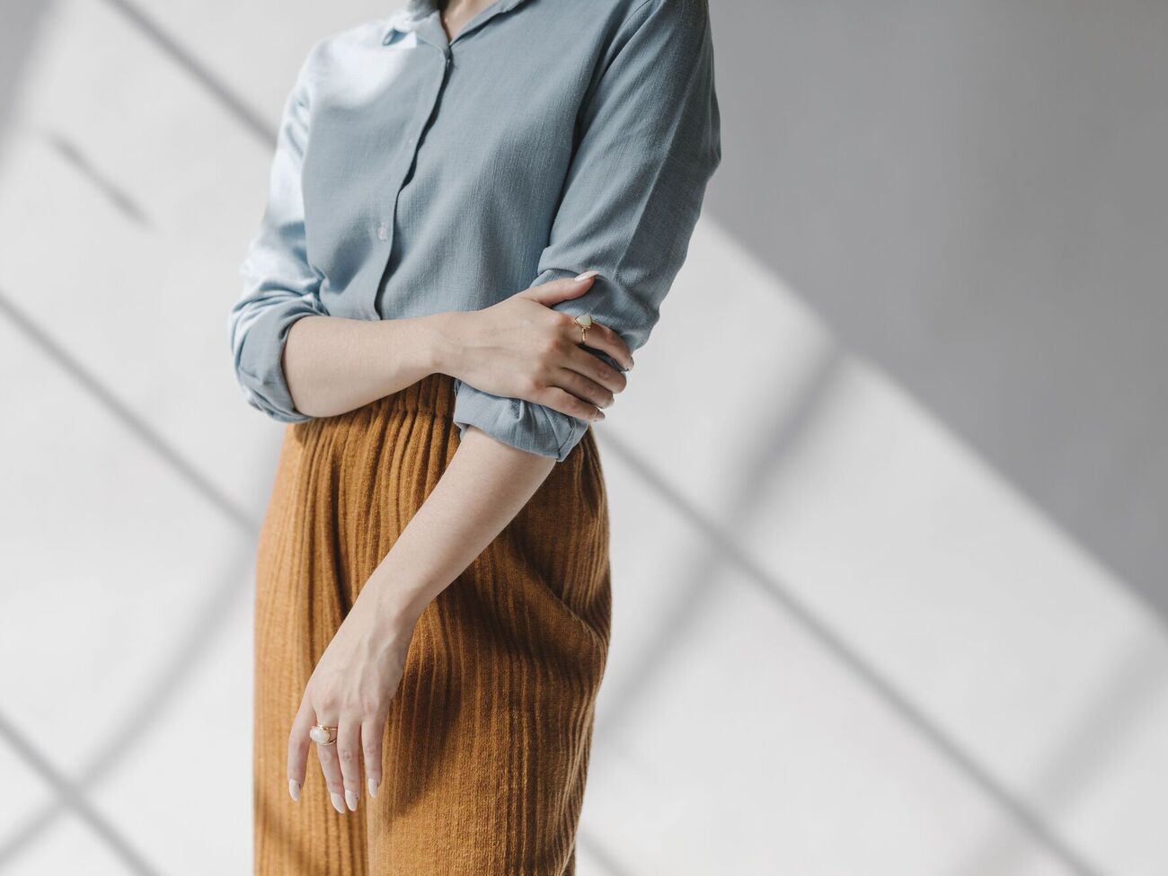 Модные брюки должны быть из качественного материала