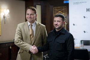 Сикорский и Зеленский провели встречу в Киеве