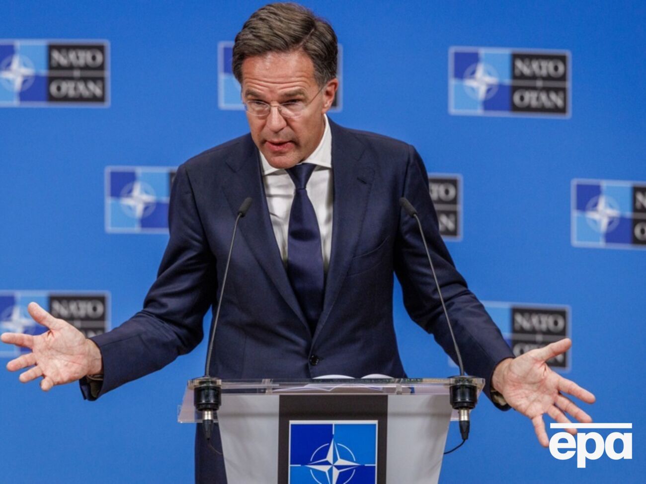 По словам Рютте, проблема состоит в том, что для восточного фланга существует прямая угроза