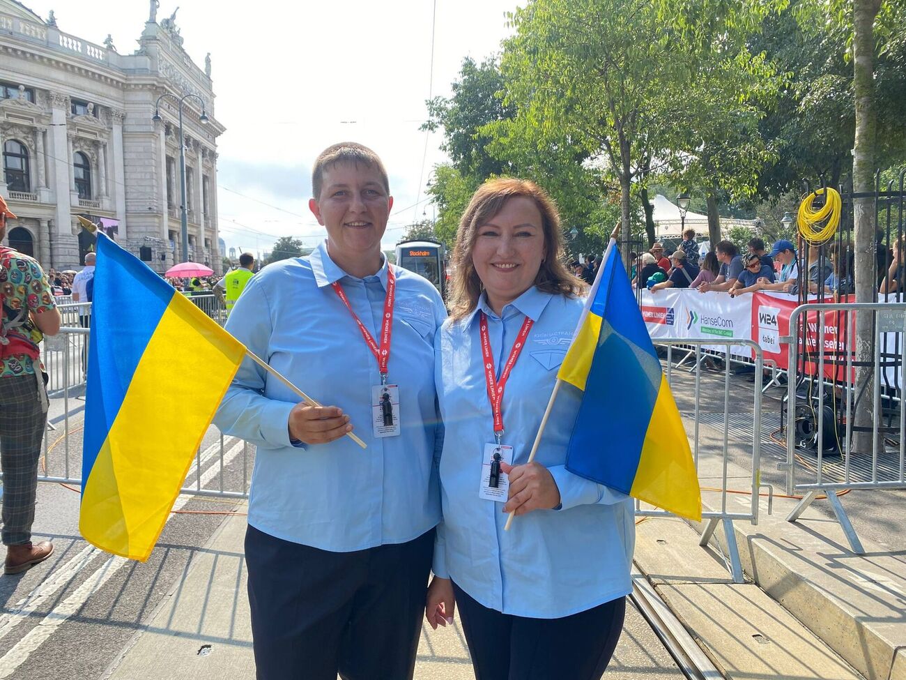 Київську команду на конкурсі представляли Галина Загорна і Світлана Афанасьєва