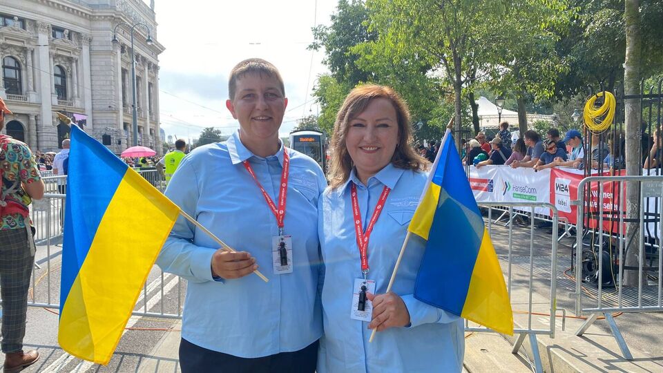 Київську команду на конкурсі представляли Галина Загорна і Світлана Афанасьєва