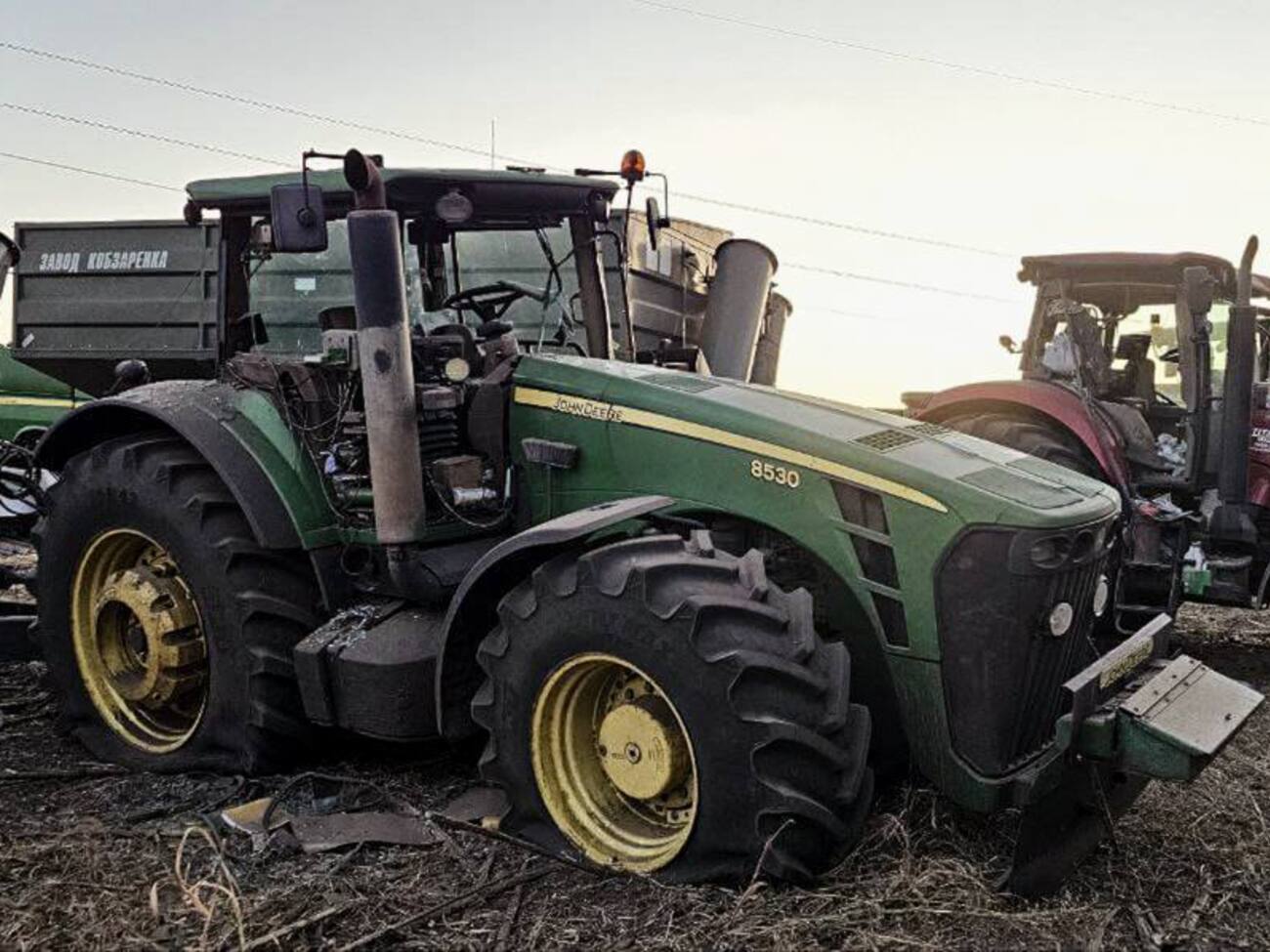 По предварительным данным, россияне запустили по аграриям в Сумской области две ракеты