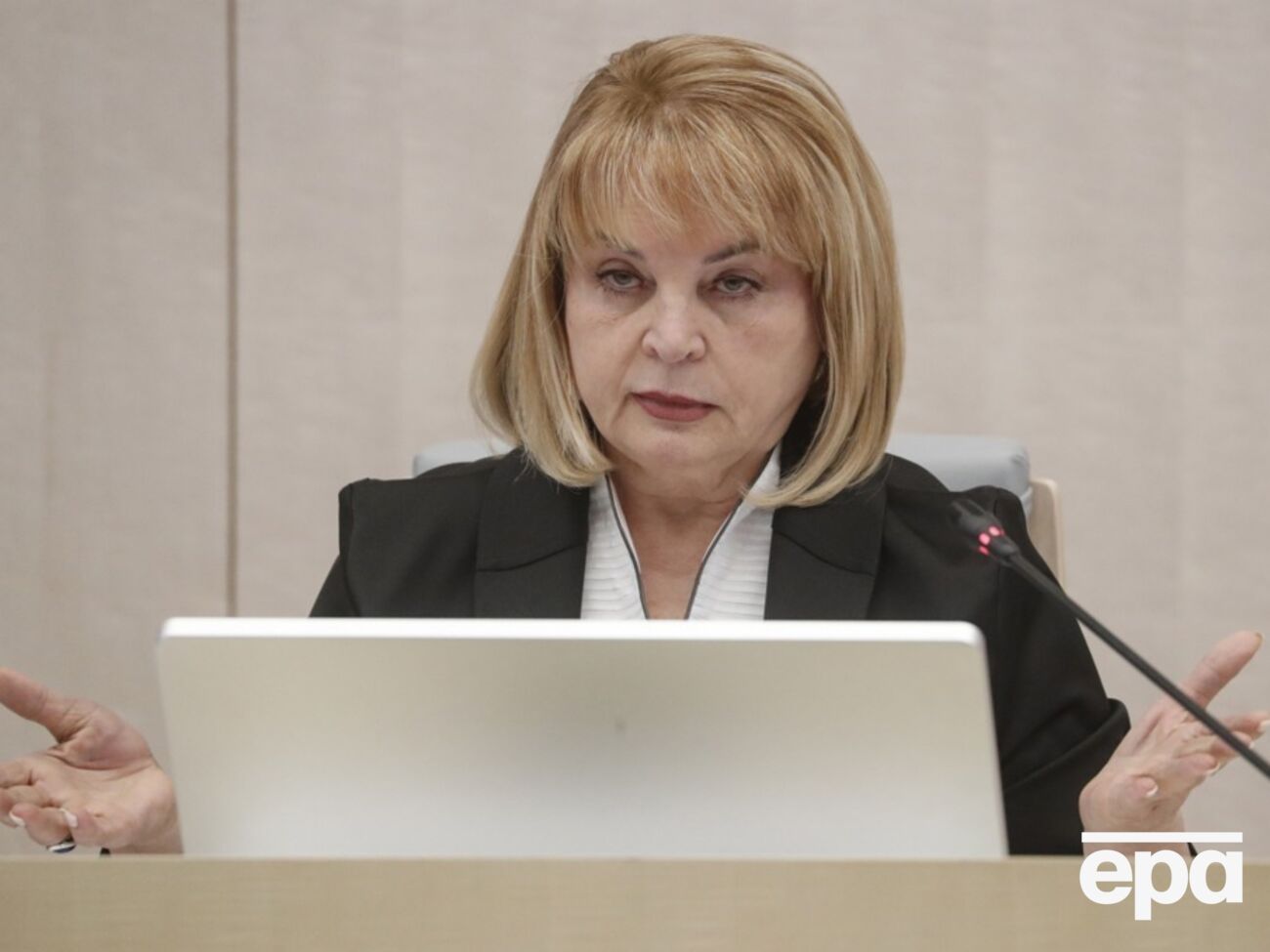 Панфілова відкинула ймовірність атак на виборчу систему в РФ через її автономність від інтернету