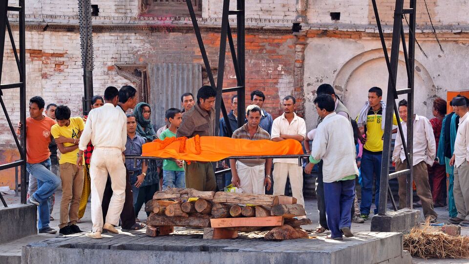 В Индии "покойник" шокировал родственников