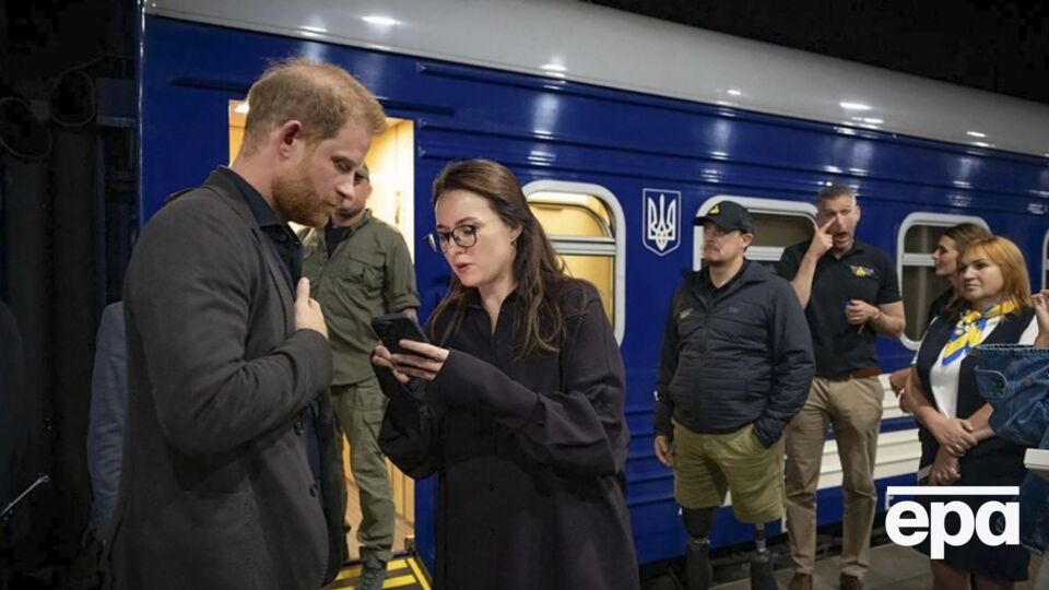 Принц Гарри посетил Украину 12 сентября