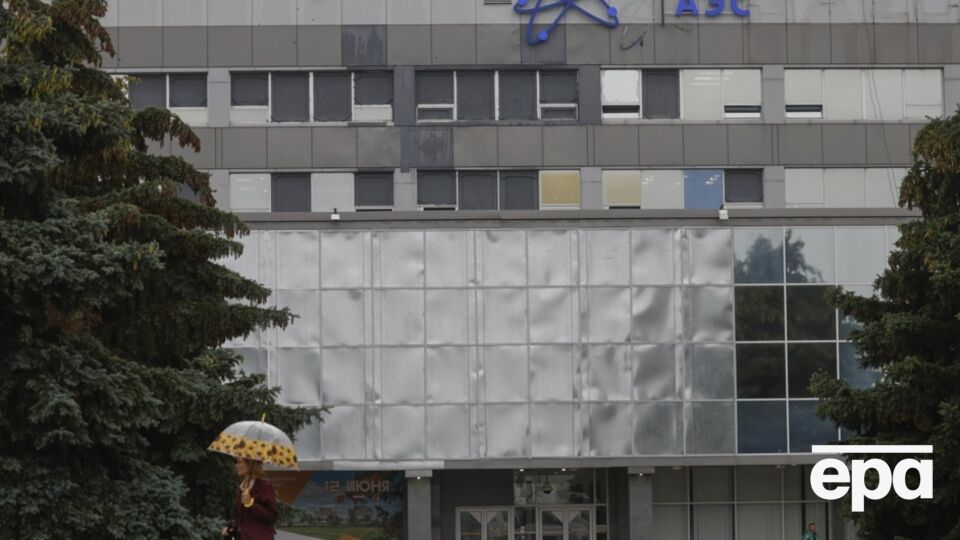 Артснаряды попали примерно в 400 м от хранилища дизельного топлива ЗАЭС