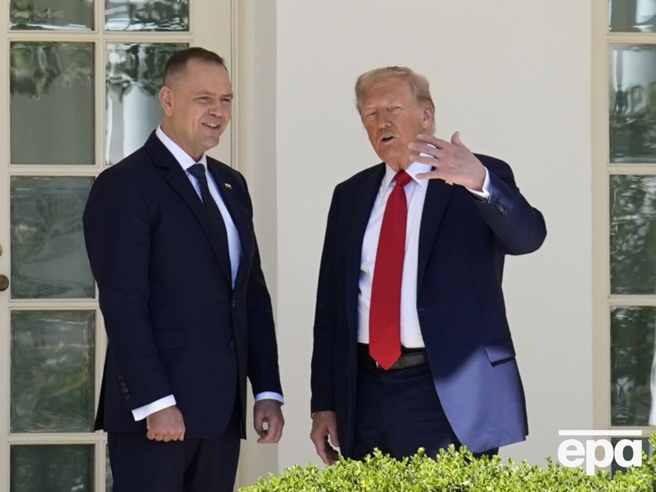 Трамп встречался с Навроцким 3 сентября