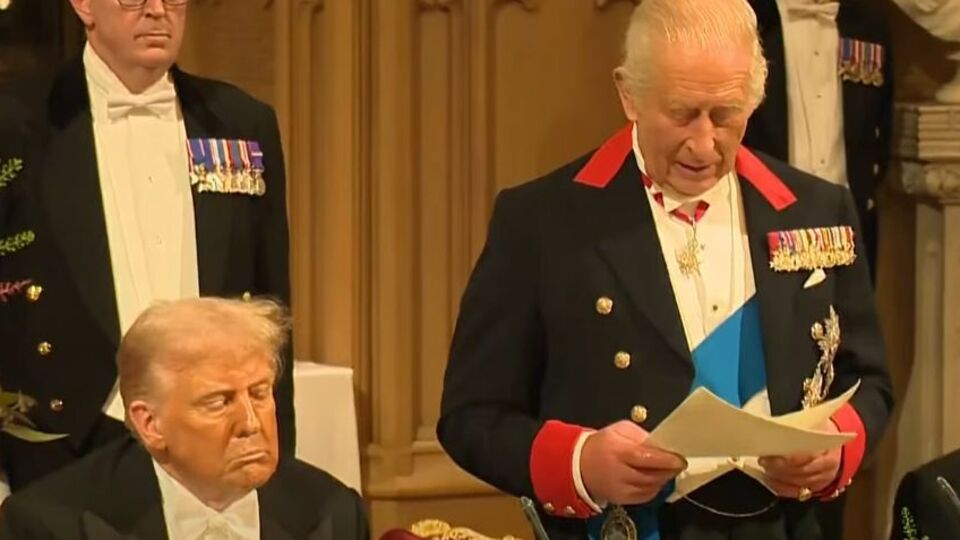 Трамп уважно слухав британського короля
