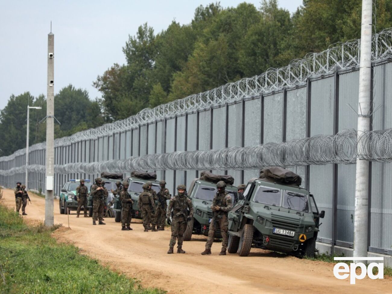 Польща закрила кордон із Білоруссю на тлі спільних російсько-білоруських військових навчань "Захід 2025"