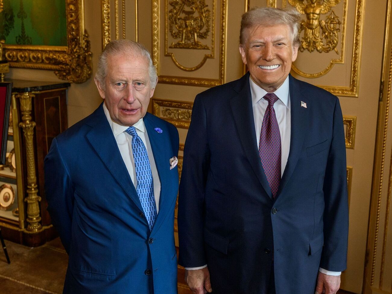 Трамп у гостях у Чарльза III намагався не помітити конфузу з конем