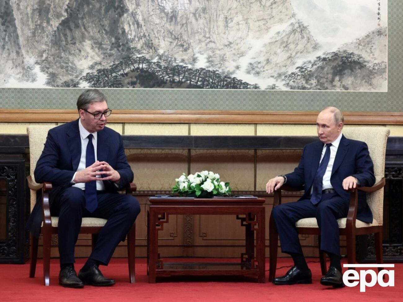 Вучич заверил Путина в принципиальной позиции Сербии по отношению к стране-агрессору России