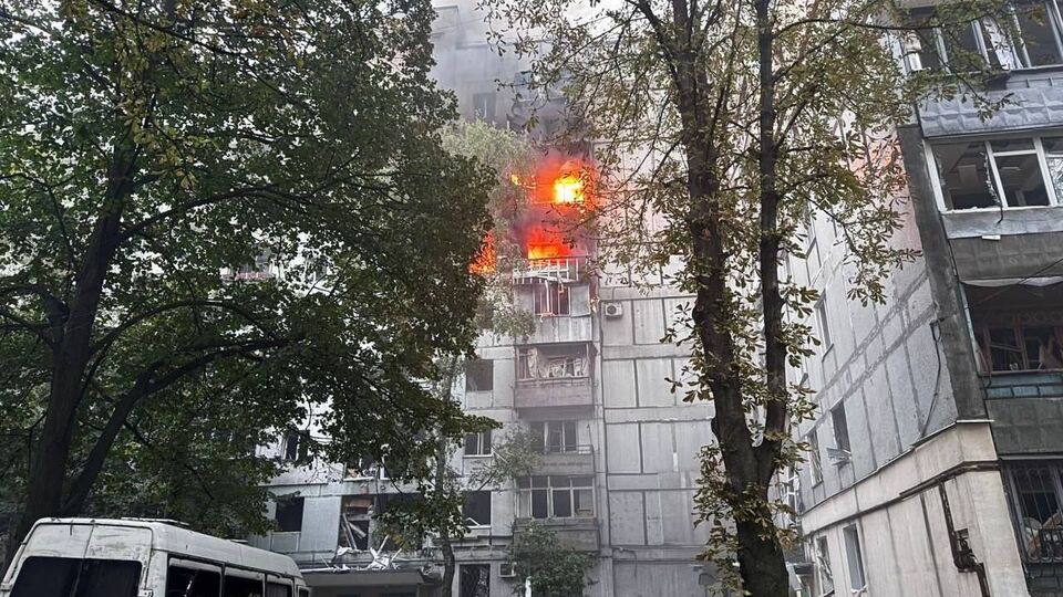 Днепр и область были под ракетно-дроновой атакой ночью