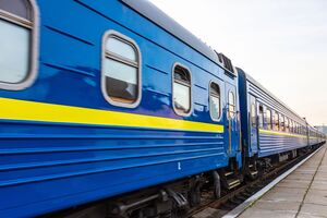 Надпись была замечена утром на станции в Яремче