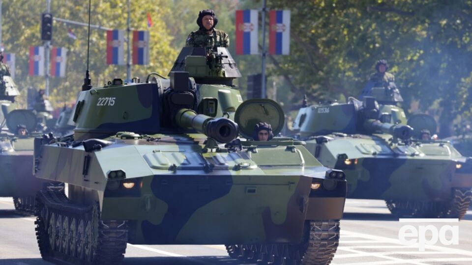 У Белграді відбувся військовий парад