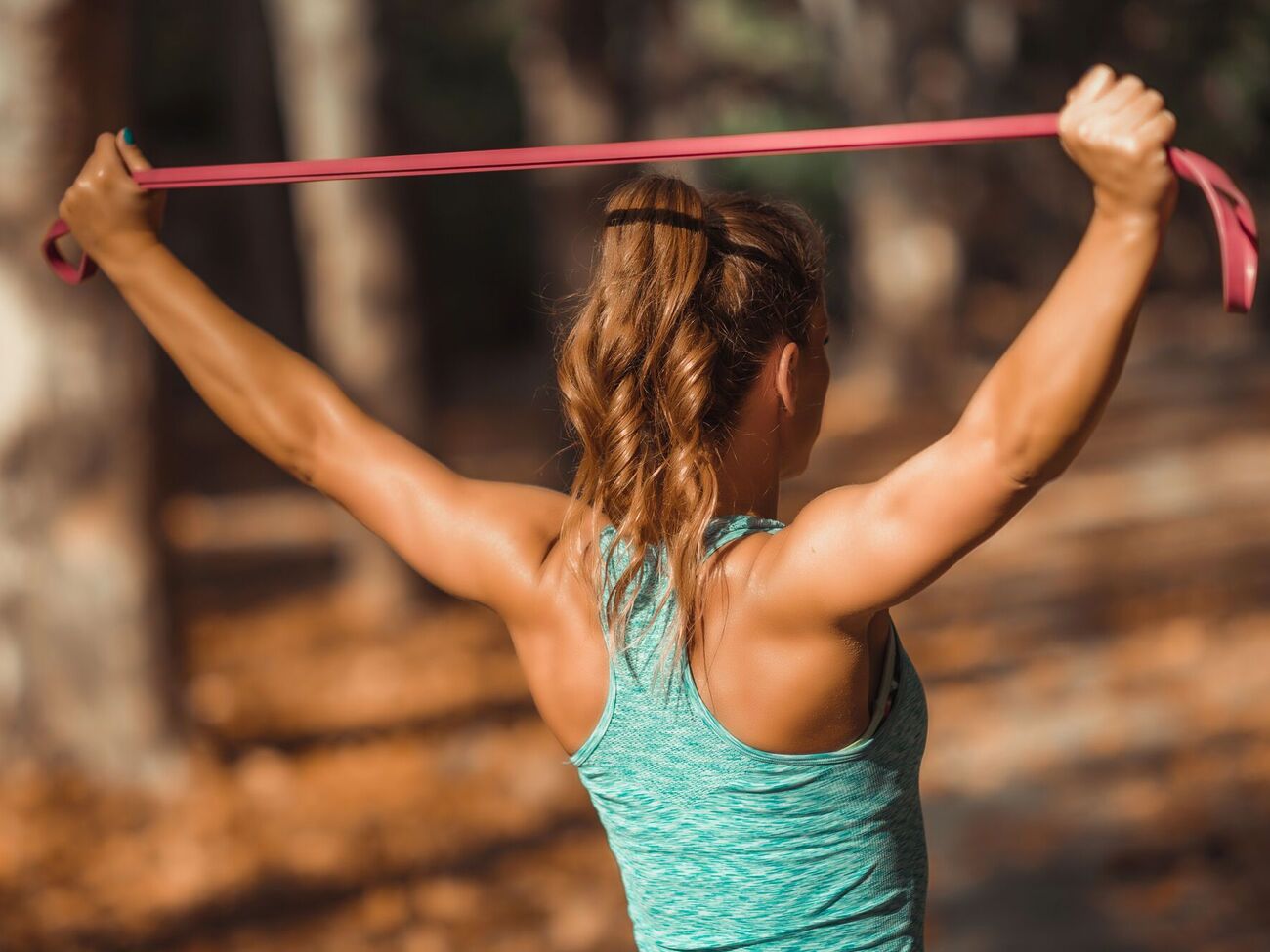 Для деяких вправ потрібна гумка