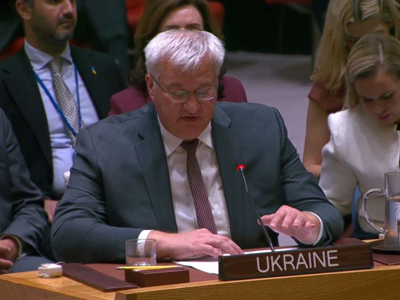 Единственный способ защитить мир – ответить силой и единством, отметил в Совбезе ООН Сибига