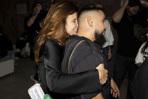 На концерте Monatik была также его жена Ирина