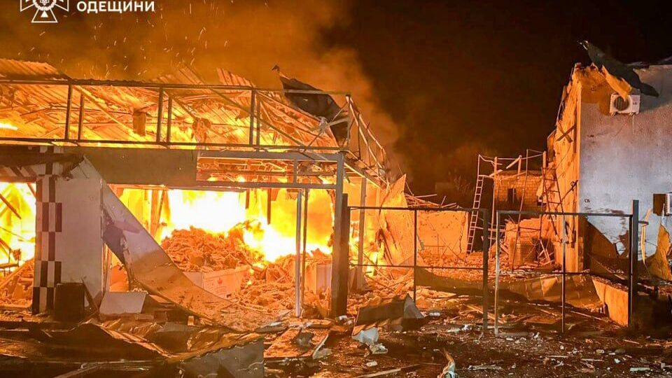 На місці обстрілів були пожежі